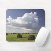Erntefelder mit Sturmwolken, Heidelberg Mousepad (Mit Mouse)