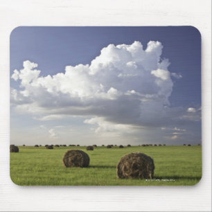 Erntefelder mit Sturmwolken, Heidelberg Mousepad