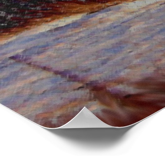 Erntefelder Poster (Ecke)