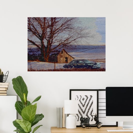 Erntefelder Poster (Heimbüro)