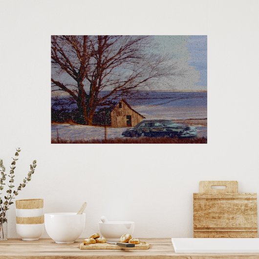 Erntefelder Poster (Küche)