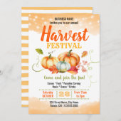 Erntefestival Einladung (Vorne/Hinten)