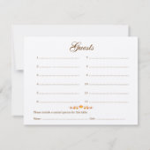 Erntefestspiele RSVP-Karte mit Umschlag RSVP Karte (Rückseite)