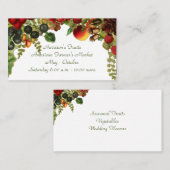 Erntefruchtkarte Visitenkarte (Vorne/Hinten)