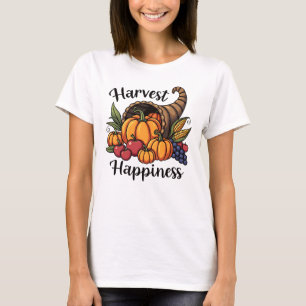 Erntefrust - Cornucopia vom Herbst T-Shirt
