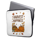 Ernteglücke - Herbstpumpen & Herbstlaube D Laptopschutzhülle (Vorderseite Links)