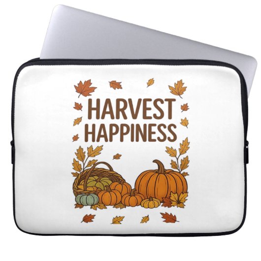 Ernteglücke - Herbstpumpen & Herbstlaube D Laptopschutzhülle (Vorderseite)