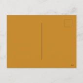 Ernteglücklichkeit Feiertagspostkarte (Rückseite)