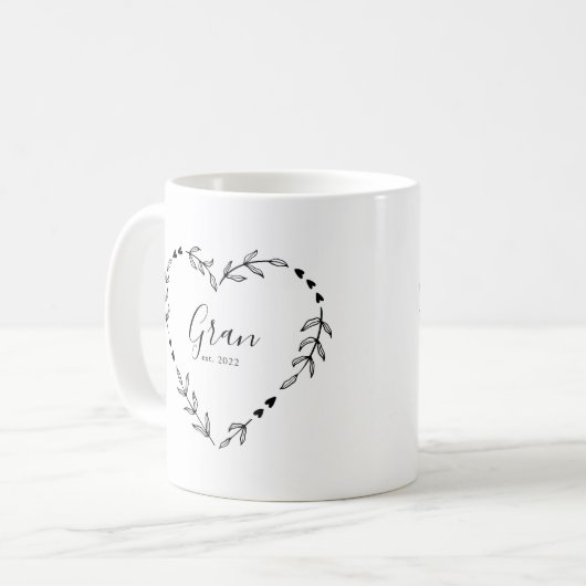 Erntejahr Kaffeetasse (Vorderseite Links)