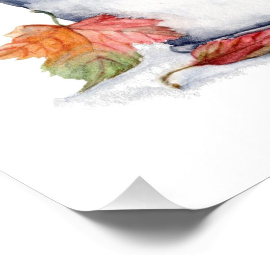 Erntekätzchen Fotodruck (Ecke)