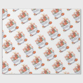 Erntekätzchen Geschenkpapier (Flach)