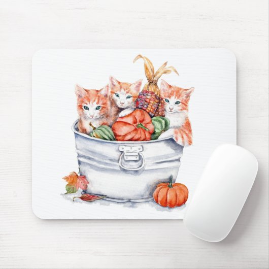 Erntekätzchen Mousepad (Mit Mouse)