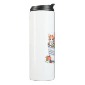 Erntekätzchen Thermosbecher (Nach links gedreht)