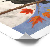 Erntekrähen Print Poster (Ecke)