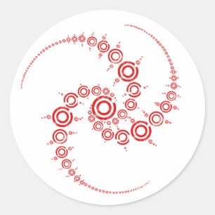 Erntekreis Runder Aufkleber