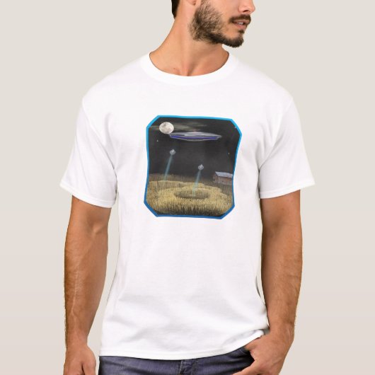 Erntekreis-ufo-T - Shirt (Vorderseite)
