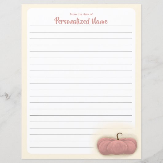 Erntemaschine - Liniertes Papier (Vorderseite)