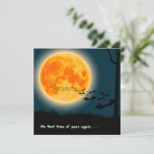 Erntemond Einladung (Stehend Vorderseite)