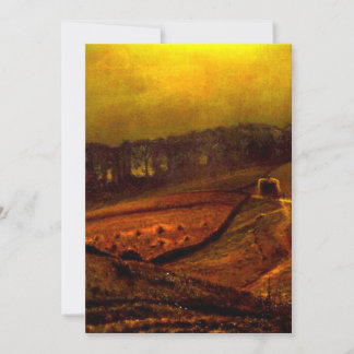 Erntemond Grimshaw Feiertagskarte