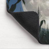 Erntemond steigt über Cornfield auf Mousepad (Ecke)