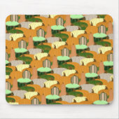 Erntemuster HerbstSquash Mousepad (Vorne)