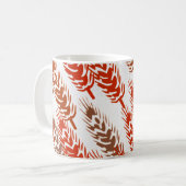 Erntemuster mit Weizen Kaffeetasse (Vorderseite Links)