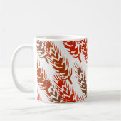 Erntemuster mit Weizen Kaffeetasse (Links)