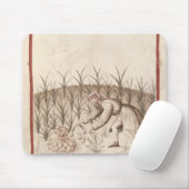 Ernten des Knoblauchs Mousepad (Mit Mouse)