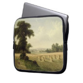 Ernten (Öl auf Leinwand) Laptopschutzhülle (Vorderseite Links)