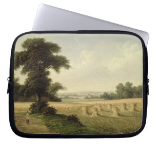 Ernten (Öl auf Leinwand) Laptopschutzhülle