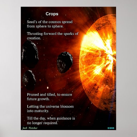 Ernten Poster (Vorne)