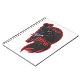 Ernten Sie das Knochennotizbuch Notizblock (Linke Seite)