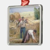 Ernten Silbernes Ornament (Links)