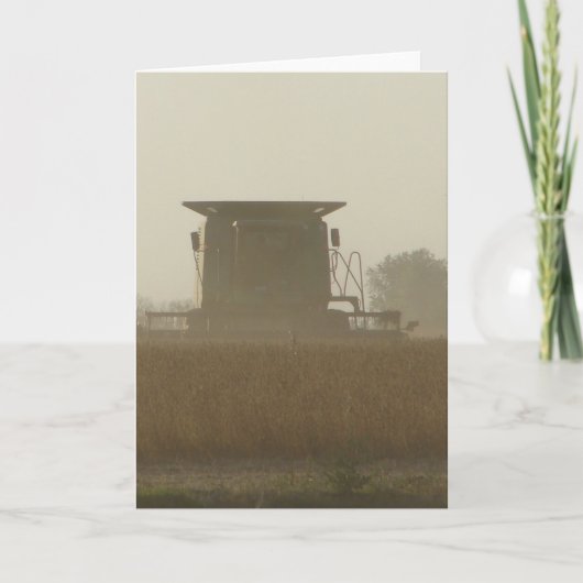 Erntende Zeit Karte (Vorderseite)