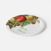 Ernteobst Pappteller (Schrägansicht)