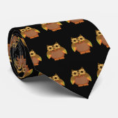 Ernteowl - braun krawatte (Gerollt)