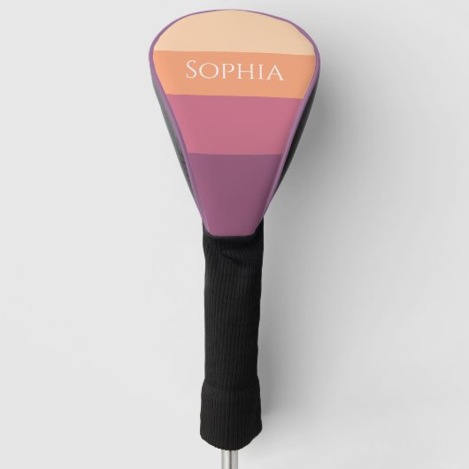Erntepalette- Golf Headcover (Vorderseite)