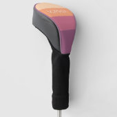 Erntepalette- Golf Headcover (angewinkelt)