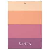 Erntepalette- Klemmbrett (Rückseite)