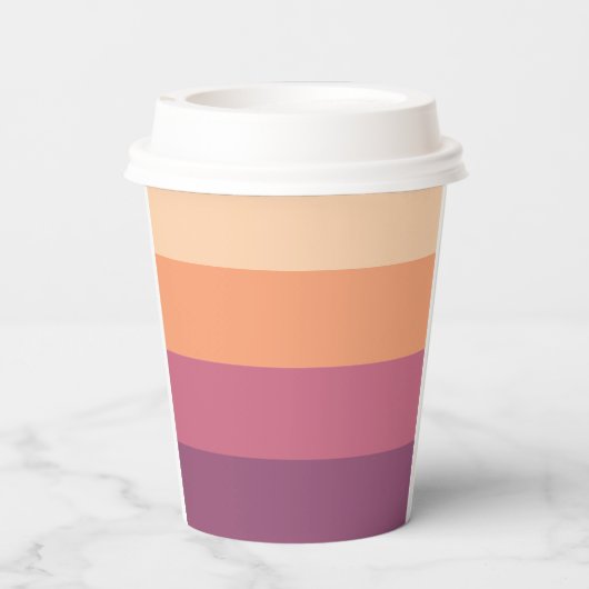 Erntepalette- Pappbecher (Rückseite)