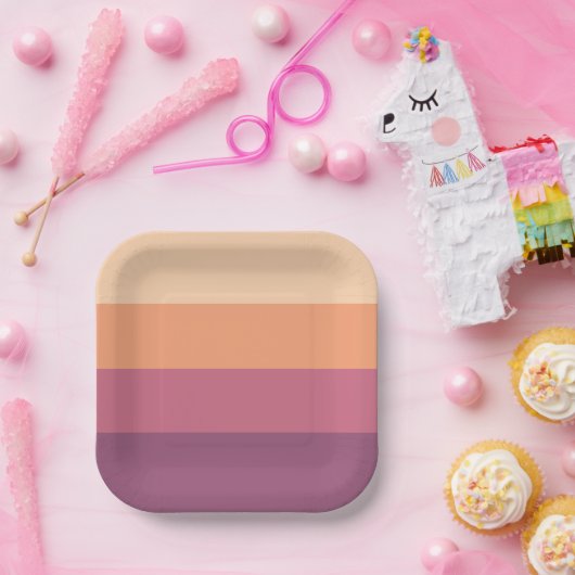 Erntepalette- Pappteller (Party)