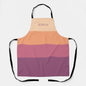 Erntepalette- Schürze (Vorderseite)