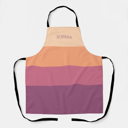 Erntepalette- Schürze (Vorderseite)