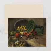 Erntepostkarte Postkarte (Vorne/Hinten)