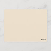 Erntepostkarte Postkarte (Rückseite)