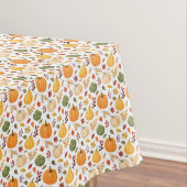 Erntepumpen und Herbstleaves Muster Tischdecke (Beispiel)