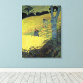 ErnteScene Leinwanddruck (Insitu (Holzboden))