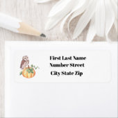 Erntesiegel für Eule und Pumpkin-Adresse (Insitu)