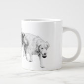 Erntespiel von zwei Jumbo-Tasse (Rechts)