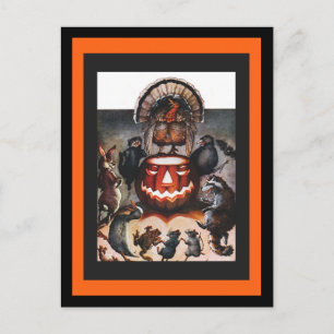 Erntetiertanz Postkarte